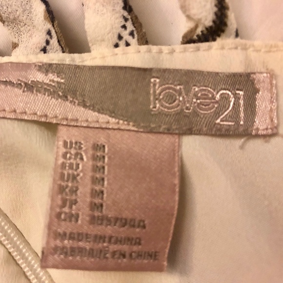 love 21 contemporary Dress with Tribal Print - Picture 3 of 3